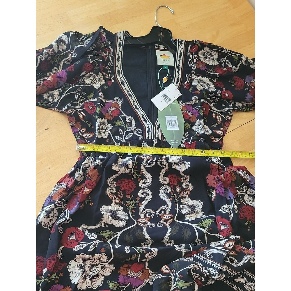 FARM Rio Rococo Flowers Maxi Dress - Picture 11 of 11